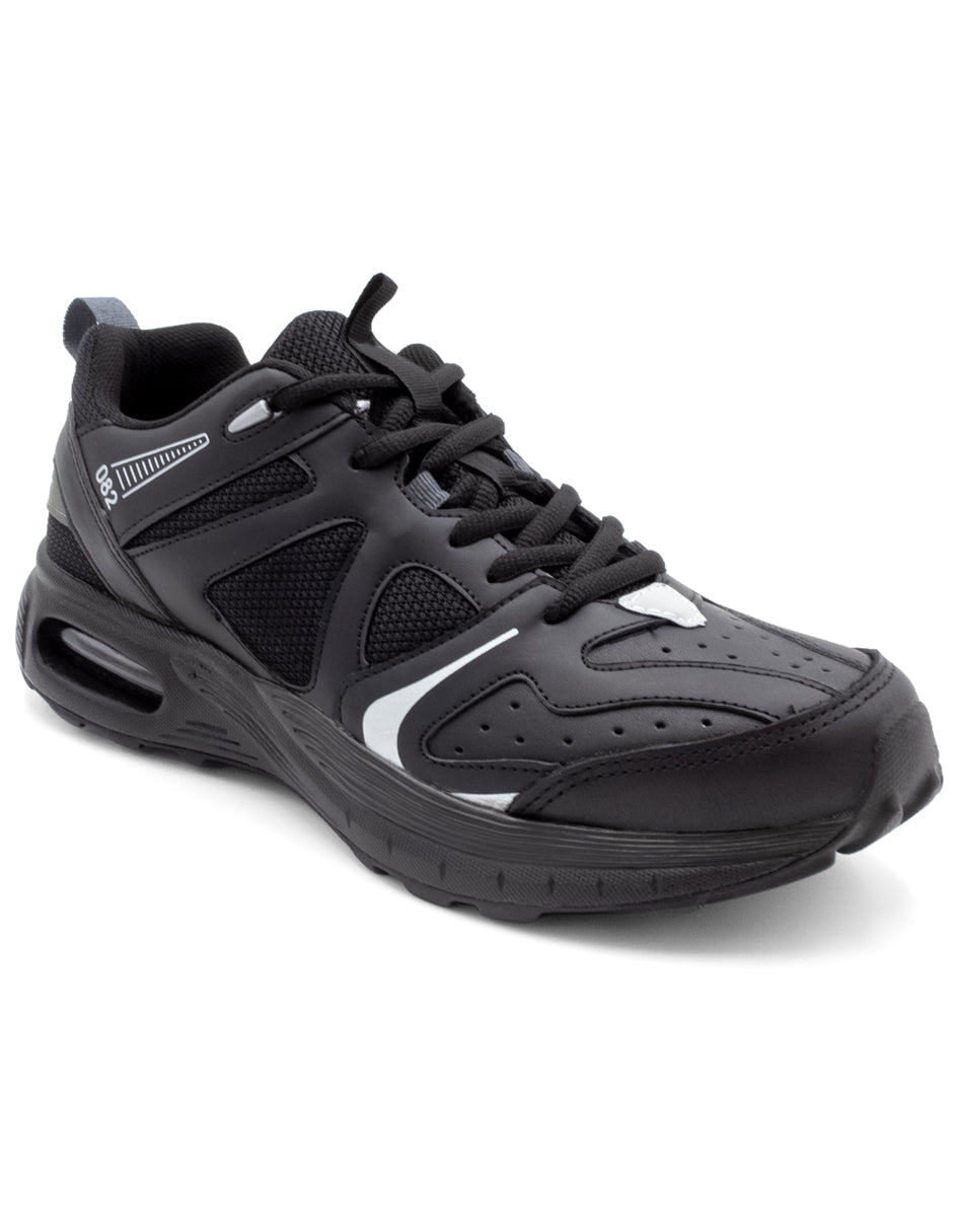 Tenis tipo deportivo Exterior Piel sintética Color Negro Para Hombre De RBMOVE