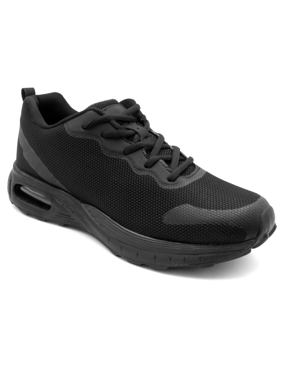 Tenis tipo deportivo Exterior Textil Color Negro Para Hombre De RBMOVE