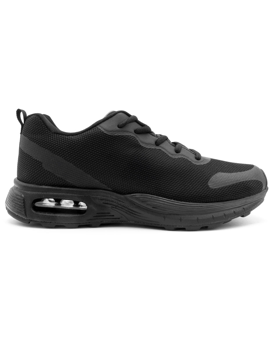 Tenis tipo deportivo Exterior Textil Color Negro Para Hombre De RBMOVE