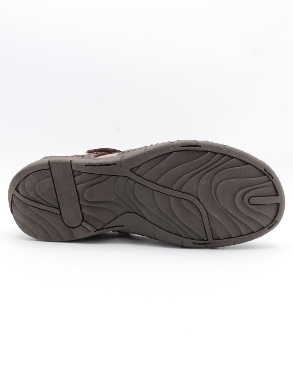Sandalias casuales Exterior Piel Color Café Para Hombre De RBCOLLECTION