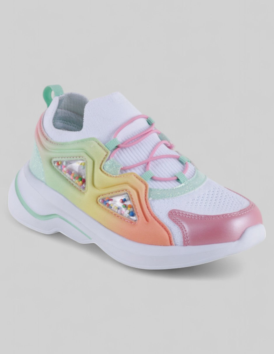 Tenis Exterior Textil Color Multicolor Para Niña De RBCOLLECTION