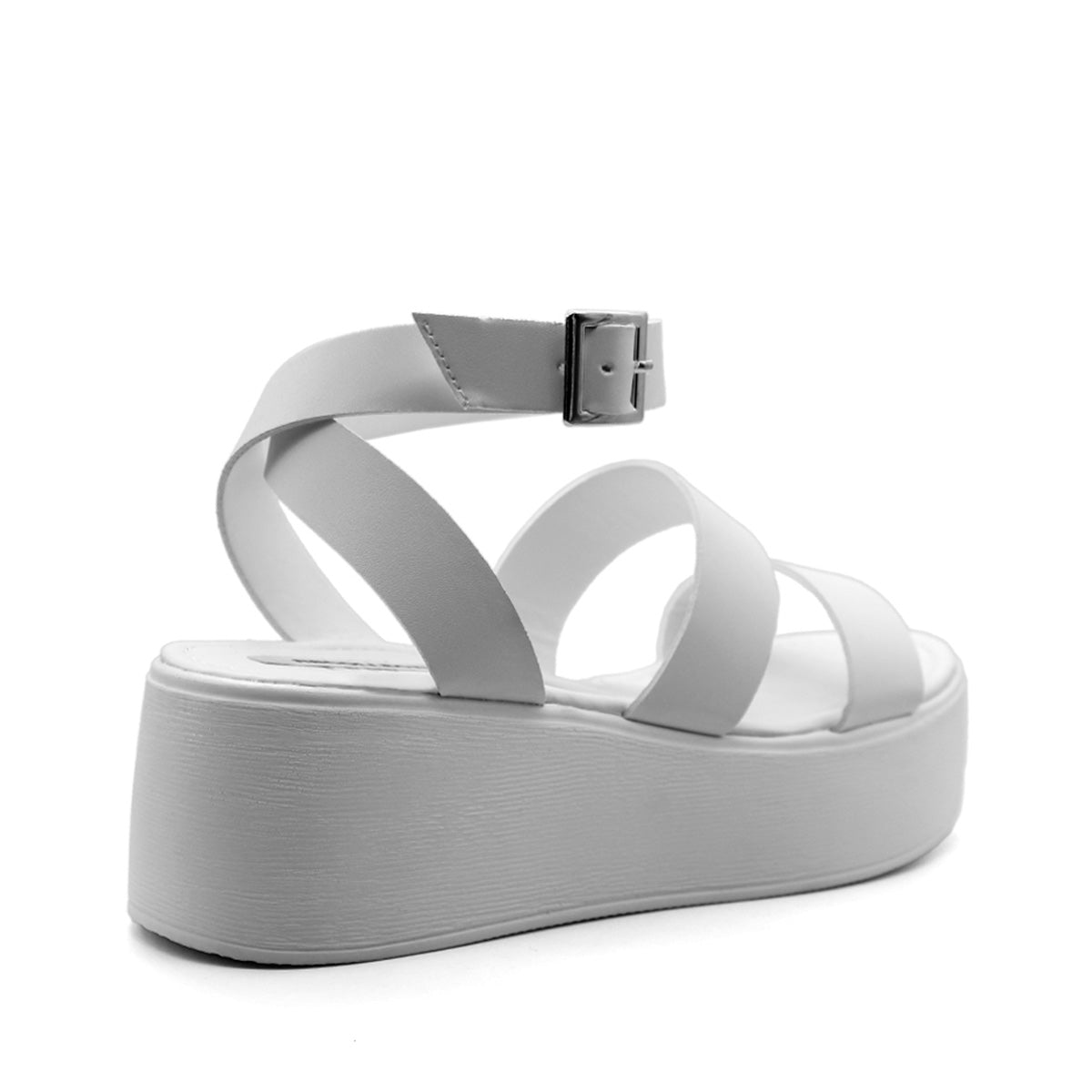 Sandalias de piso  Color Blanco Para Mujer De RBCOLLECTION