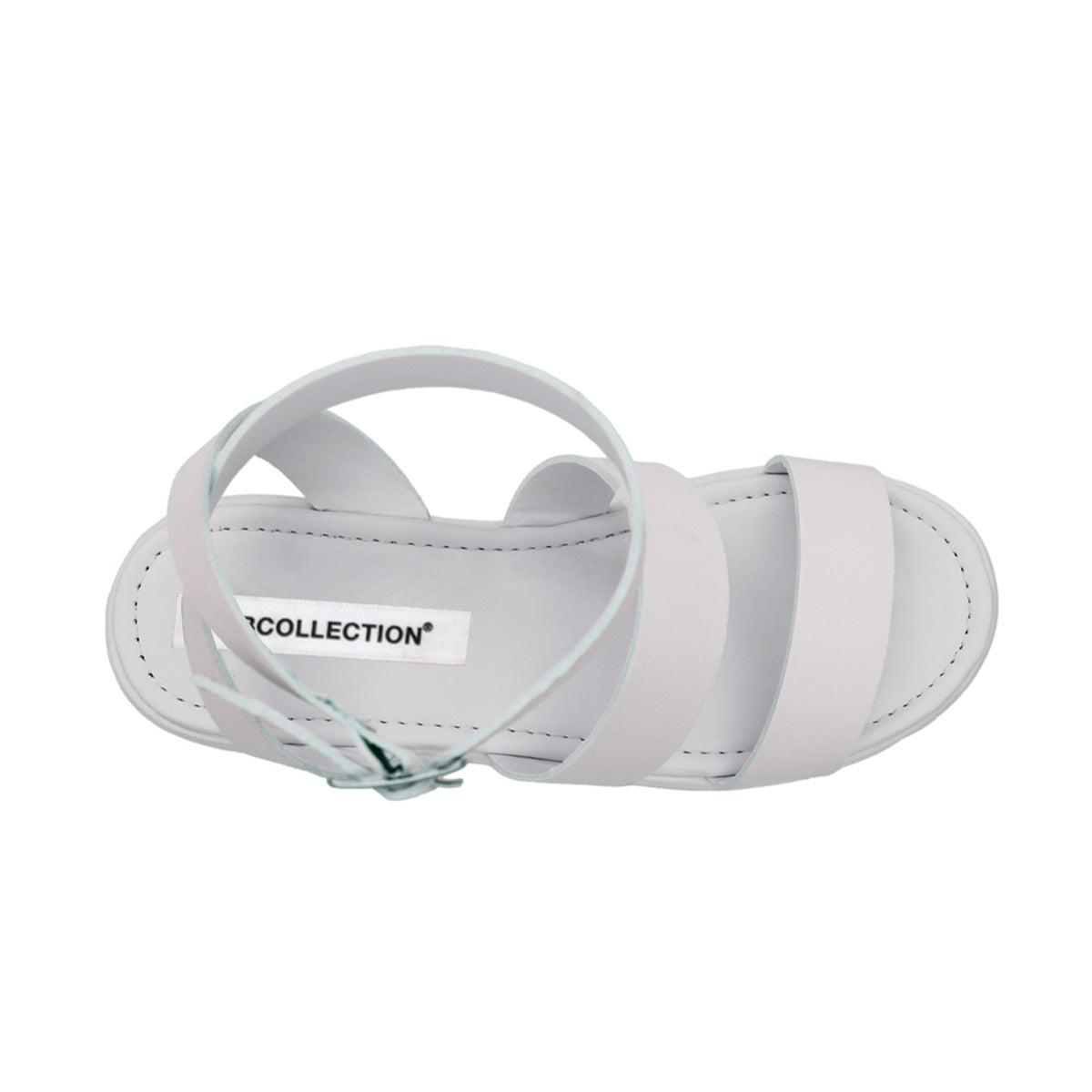 Sandalias de piso  Color Blanco Para Mujer De RBCOLLECTION