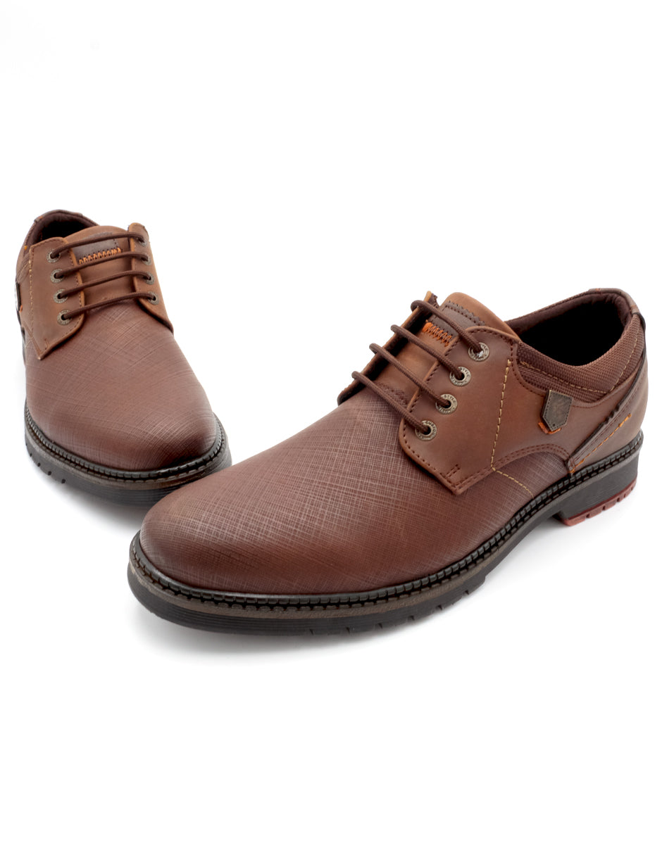 Zapatos de vestir Exterior Piel Sintética Color Café Para Hombre De RBCOLLECTION