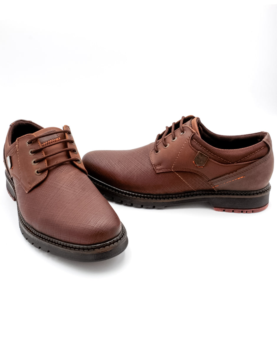 Zapatos de vestir Exterior Piel Sintética Color Café Para Hombre De RBCOLLECTION