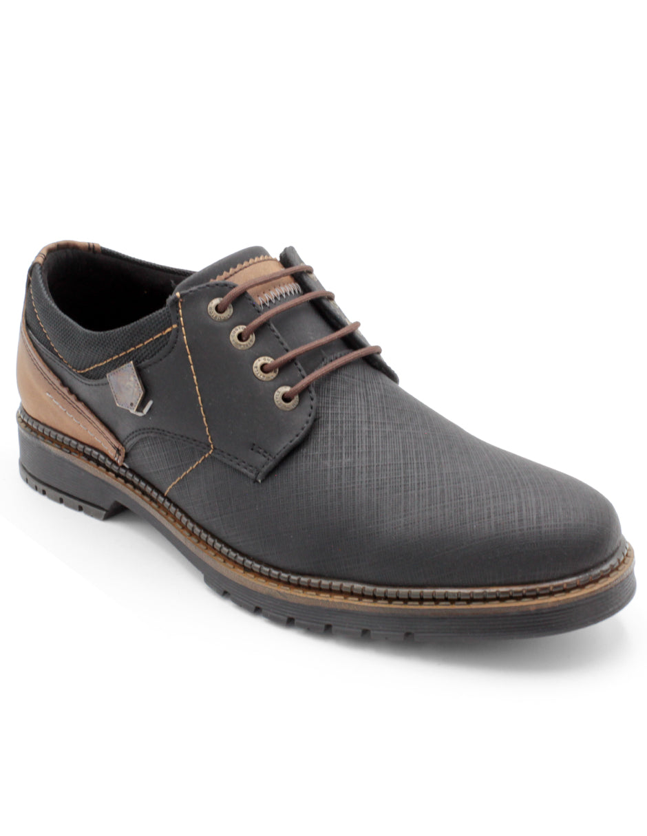 Zapatos de vestir Exterior Piel sintética Color Negro Para Hombre De RBCOLLECTION