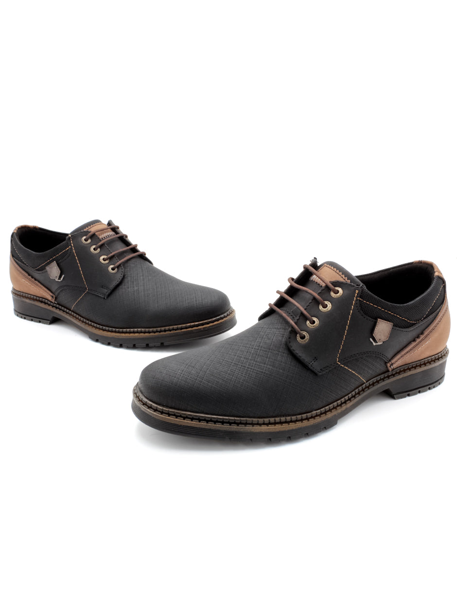 Zapatos de vestir Exterior Piel sintética Color Negro Para Hombre De RBCOLLECTION