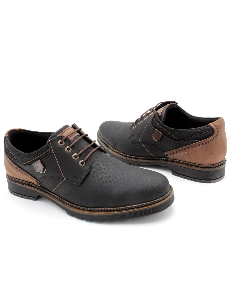 Zapatos de vestir Exterior Piel sintética Color Negro Para Hombre De RBCOLLECTION