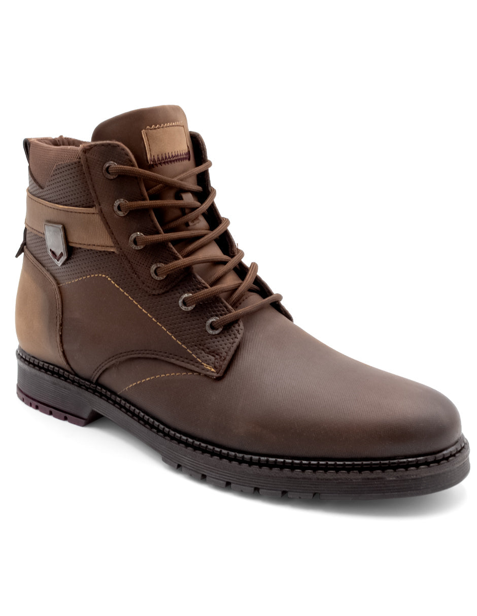 Botas casuales Exterior Piel sintética Color Café Para Hombre De RBCOLLECTION