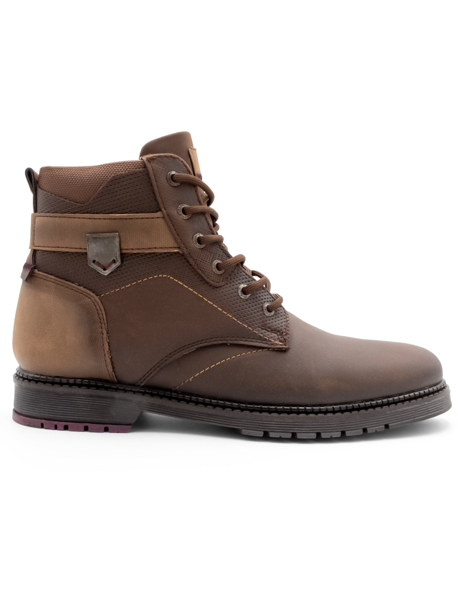 Botas casuales Exterior Piel sintética Color Café Para Hombre De RBCOLLECTION