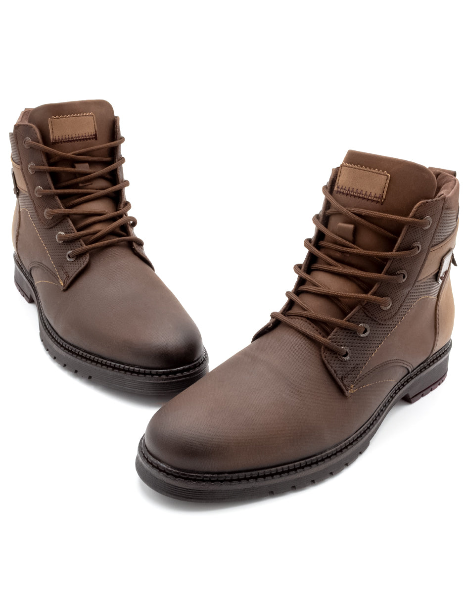 Botas casuales Exterior Piel sintética Color Café Para Hombre De RBCOLLECTION