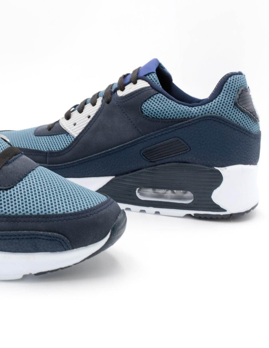 Tenis tipo deportivo  Exterior Textil Color Azul Para Hombre De RBCOLLECTION