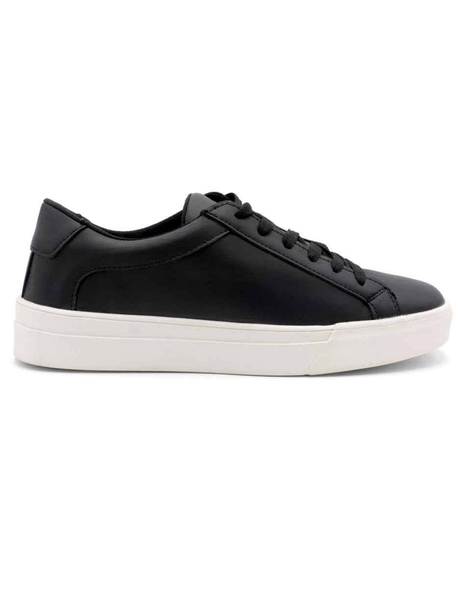 Tenis con cordones Exterior Piel sintética Color Negro Para Hombre De RBCOLLECTION