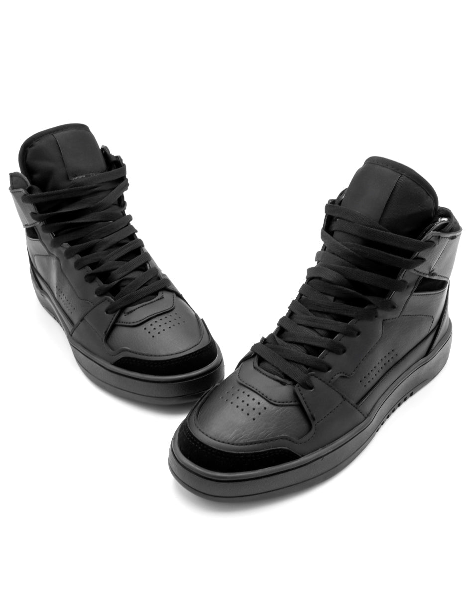 Tenis botín Exterior Piel sintética Color Negro Para Hombre De RBCOLLECTION