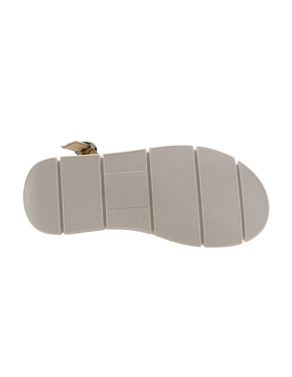 Sandalias de piso  Color Blanco Para Mujer De RBCOLLECTION