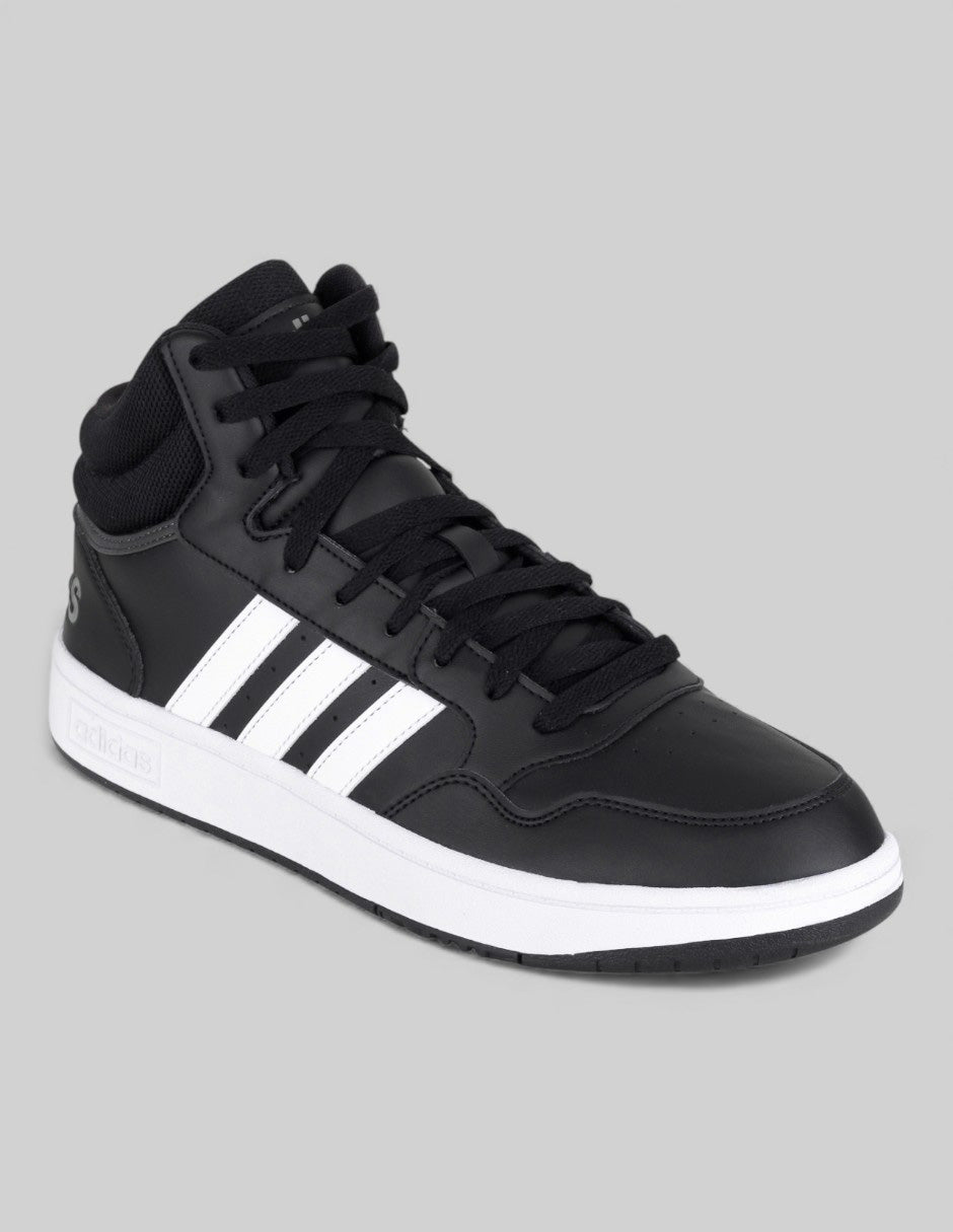 Tenis Botín   Hoops 3.0 Mid Classic Vintage en Sintético – Negro