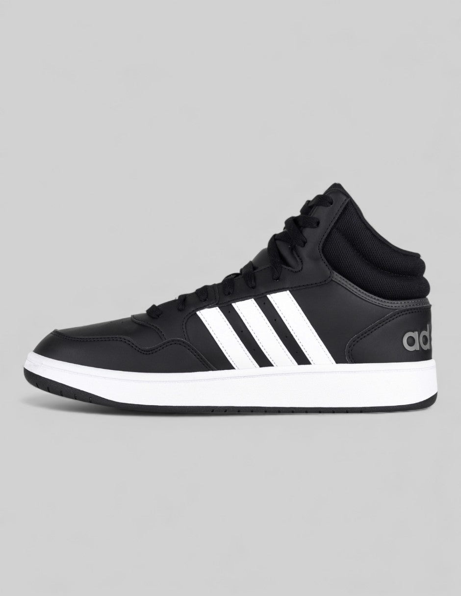 Tenis Botín   Hoops 3.0 Mid Classic Vintage en Sintético – Negro