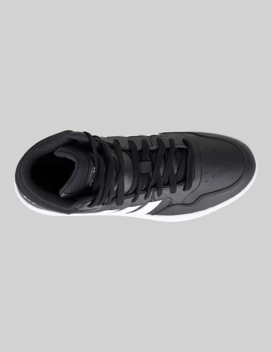 Tenis Botín   Hoops 3.0 Mid Classic Vintage en Sintético – Negro