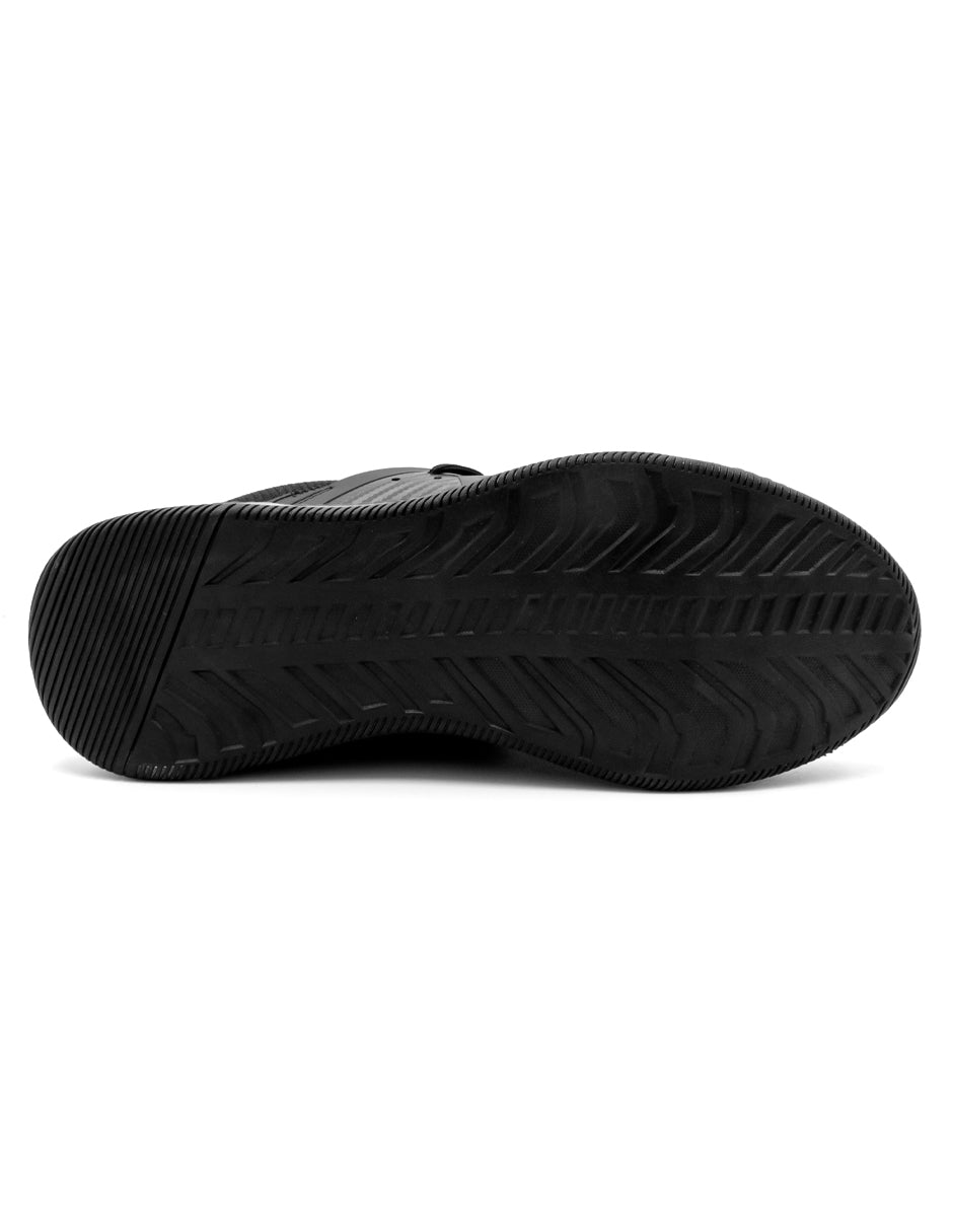 Tenis tipo deportivo Exterior Textil Color Negro Para Hombre De RBMOVE