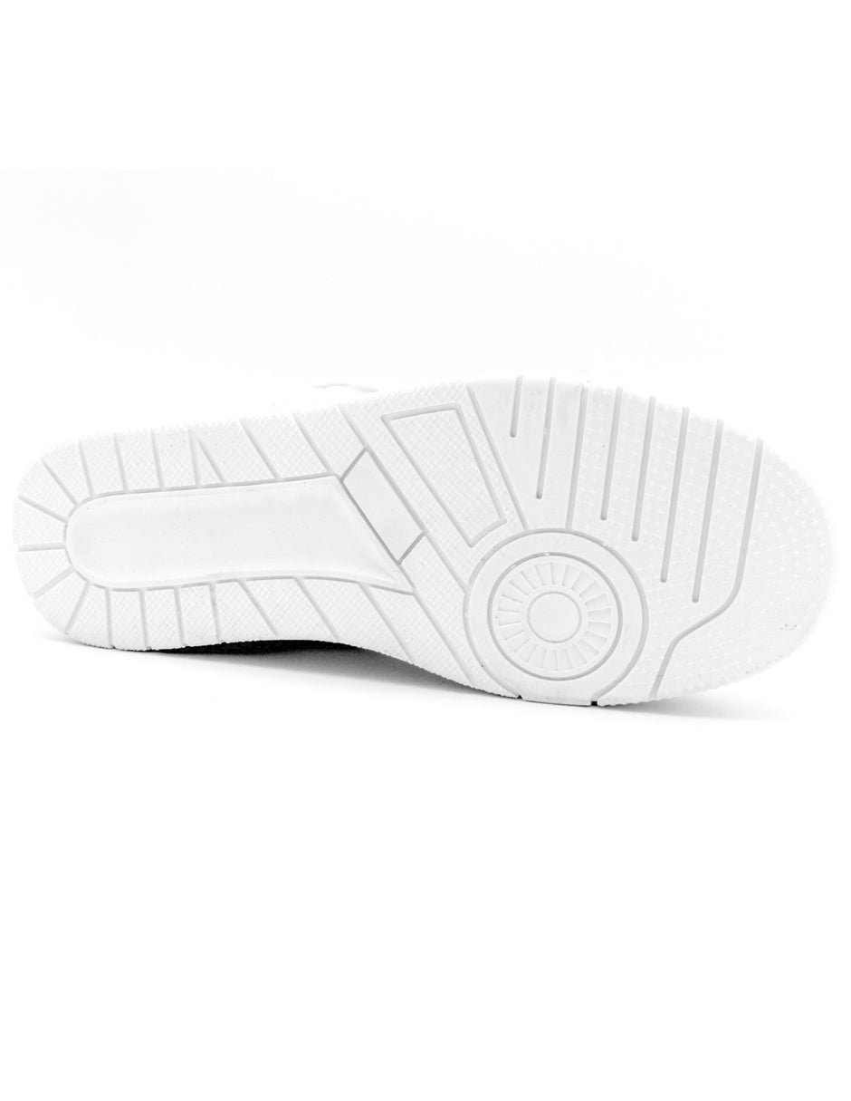 Tenis botín Exterior Sintético Color Blanco Para Mujer De RBCOLLECTION