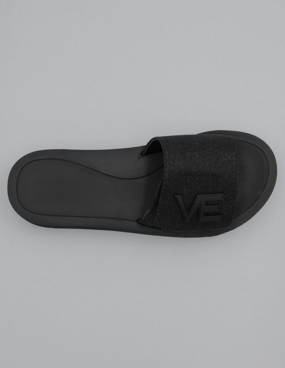 Sandalias clásicas Love en Textil – Negro