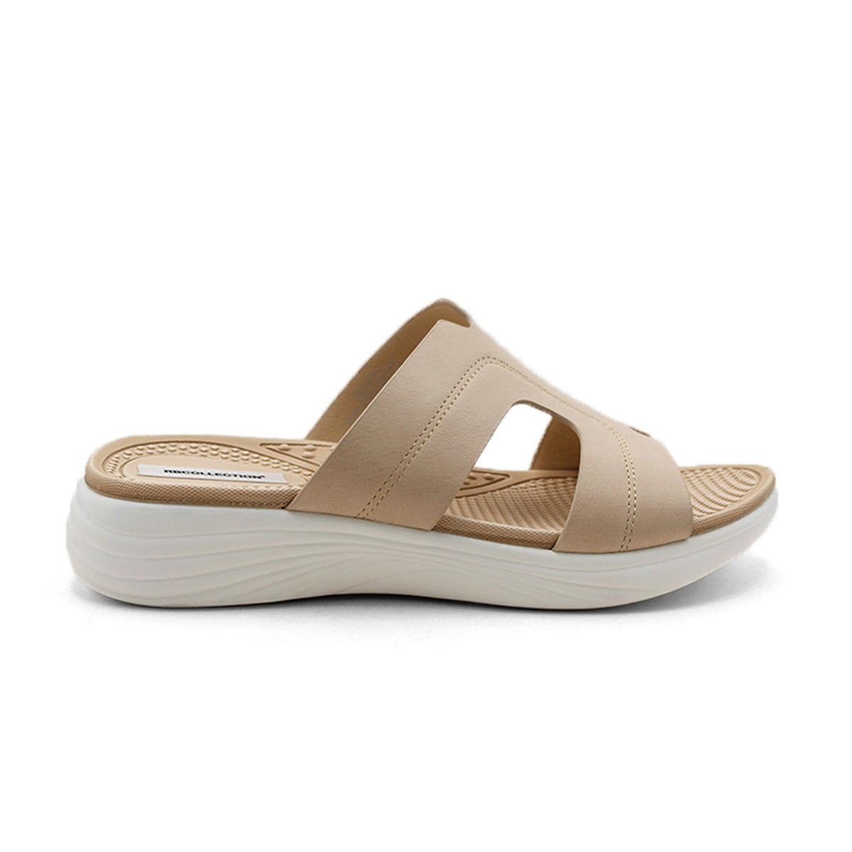 Sandalias de piso Color Beige  Para Mujer De RBCOLLECTION