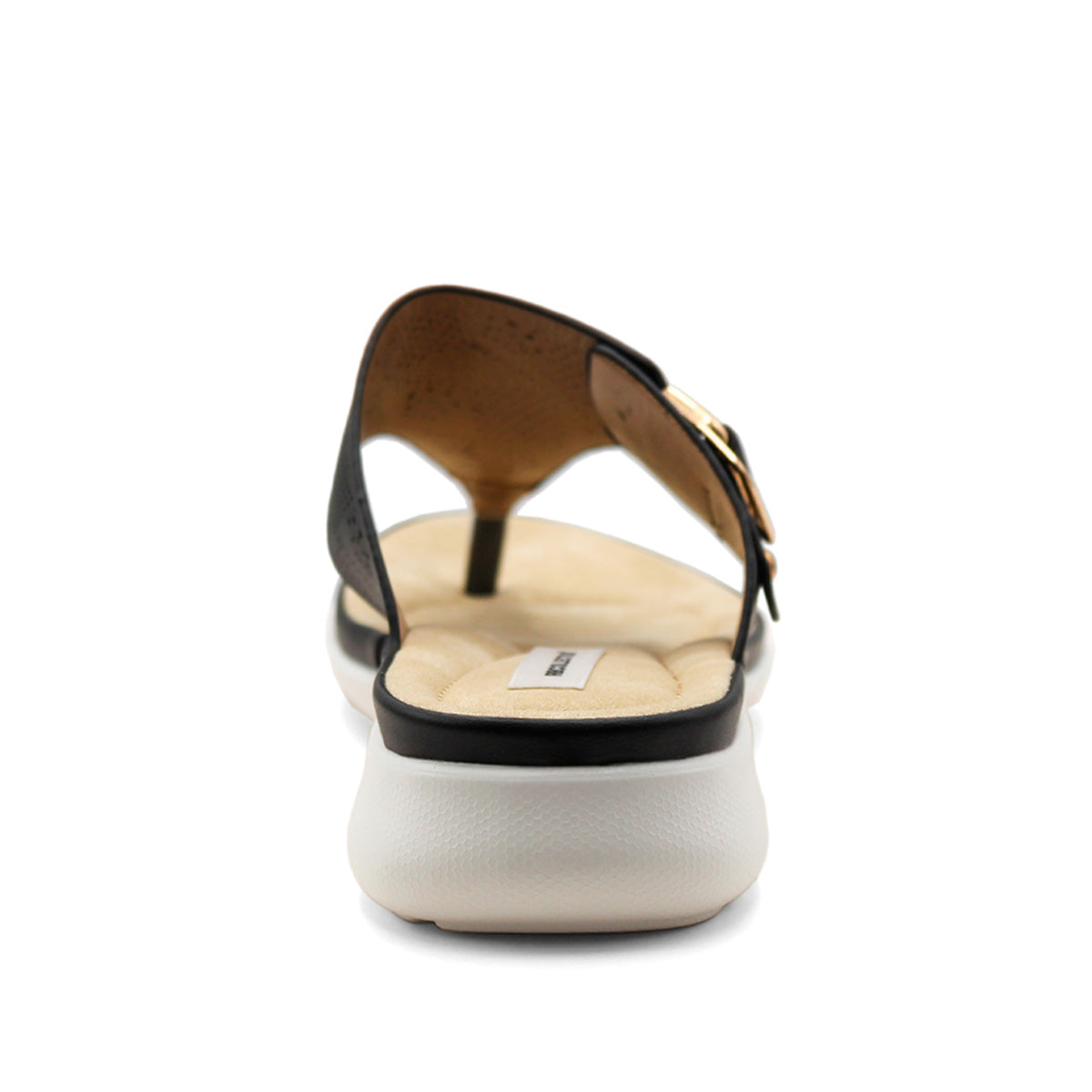 Sandalias de piso  Color Negro Para Mujer De RBCOLLECTION