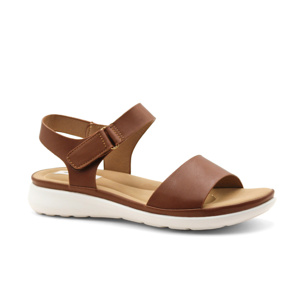 Sandalias de piso  Color Café Para Mujer De RBCOLLECTION