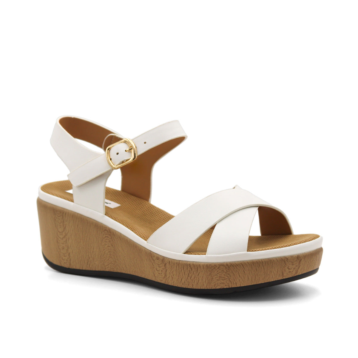 Sandalias con plataforma  Color Blanco Para Mujer De RBCOLLECTION