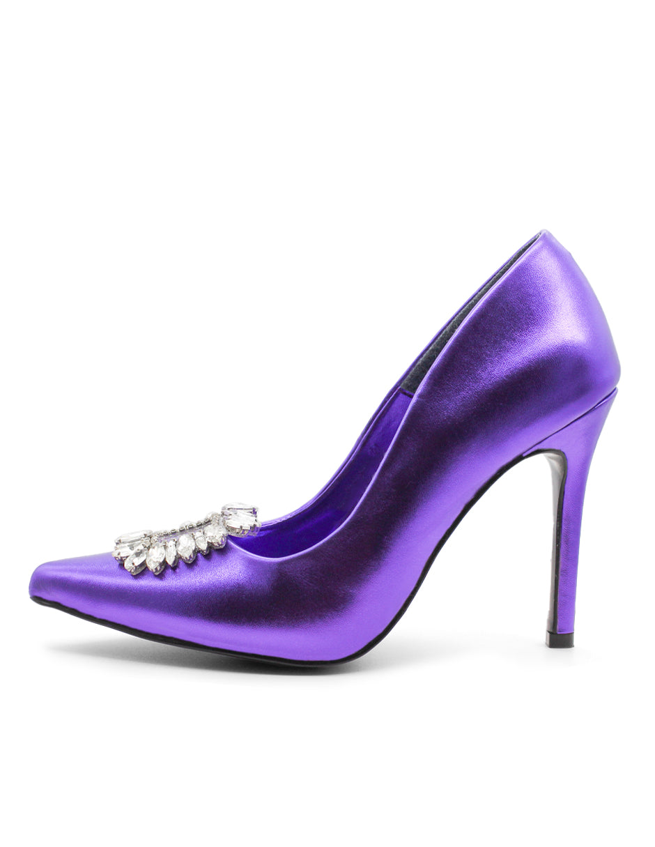 Zapatillas Darling Exterior Sintético Color Morado Para Mujer De RBCOLLECTION