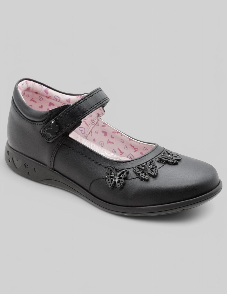 Escolar Exterior Piel Color Negro Para Niña De RBCOLLECTION