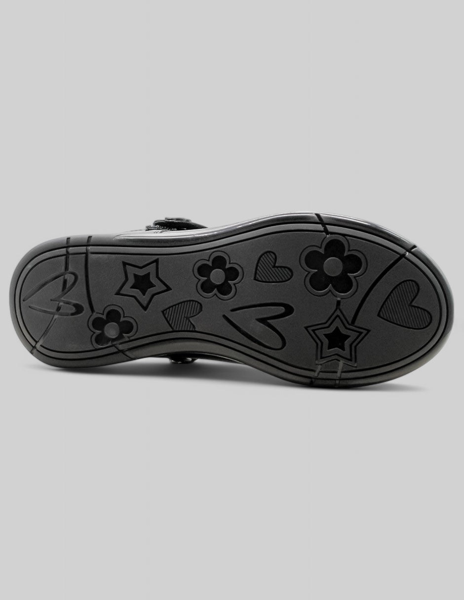 Escolar Kids en Piel – Negro