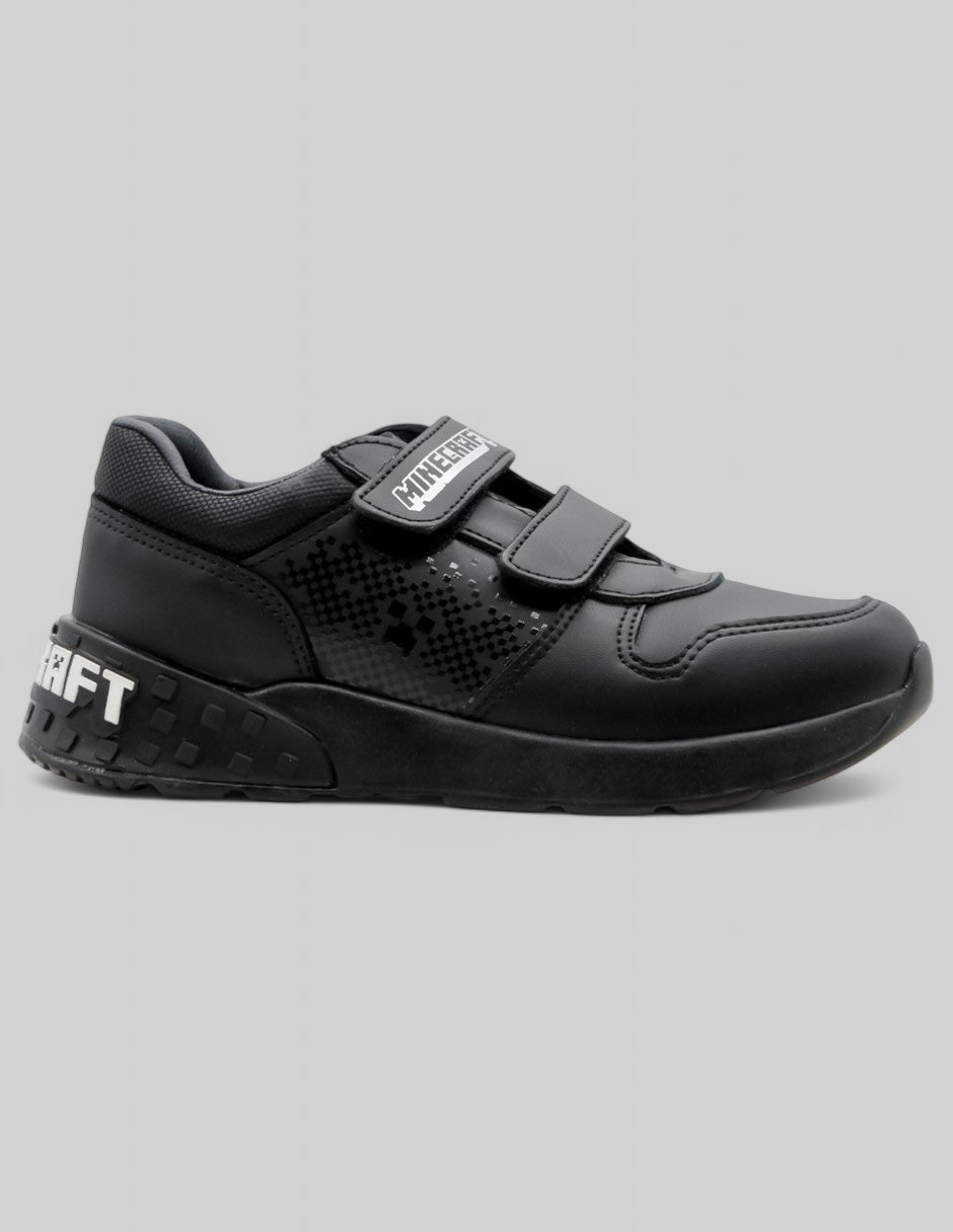 Tenis Kids en Piel – Negro