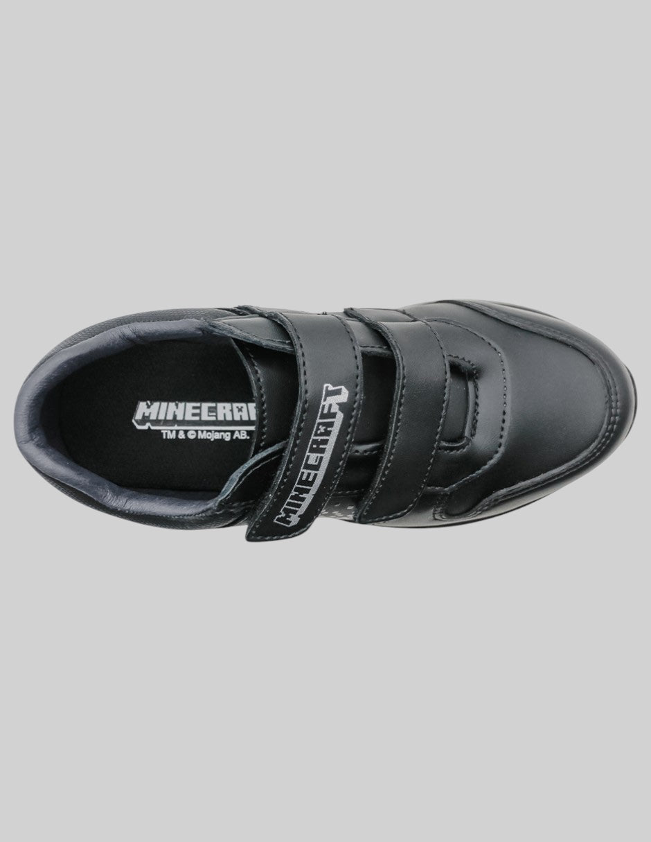 Tenis Kids en Piel – Negro