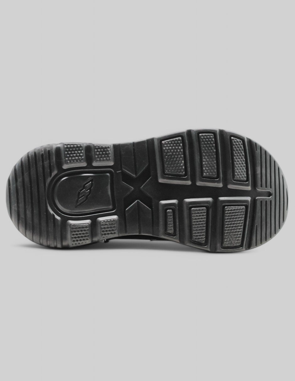 Tenis Kids en Piel – Negro