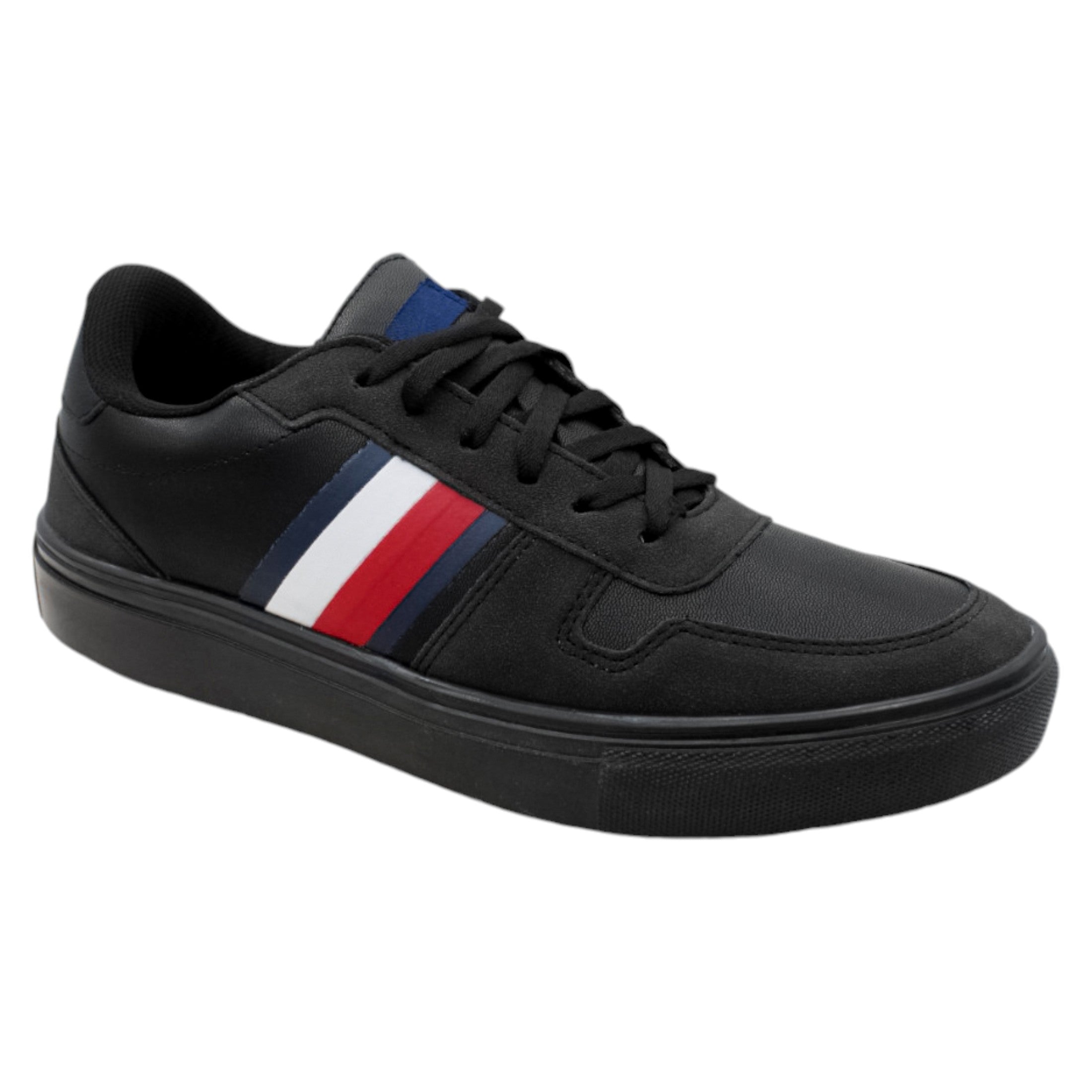 Tenis con cordones HILLS en Piel vegana - Negro