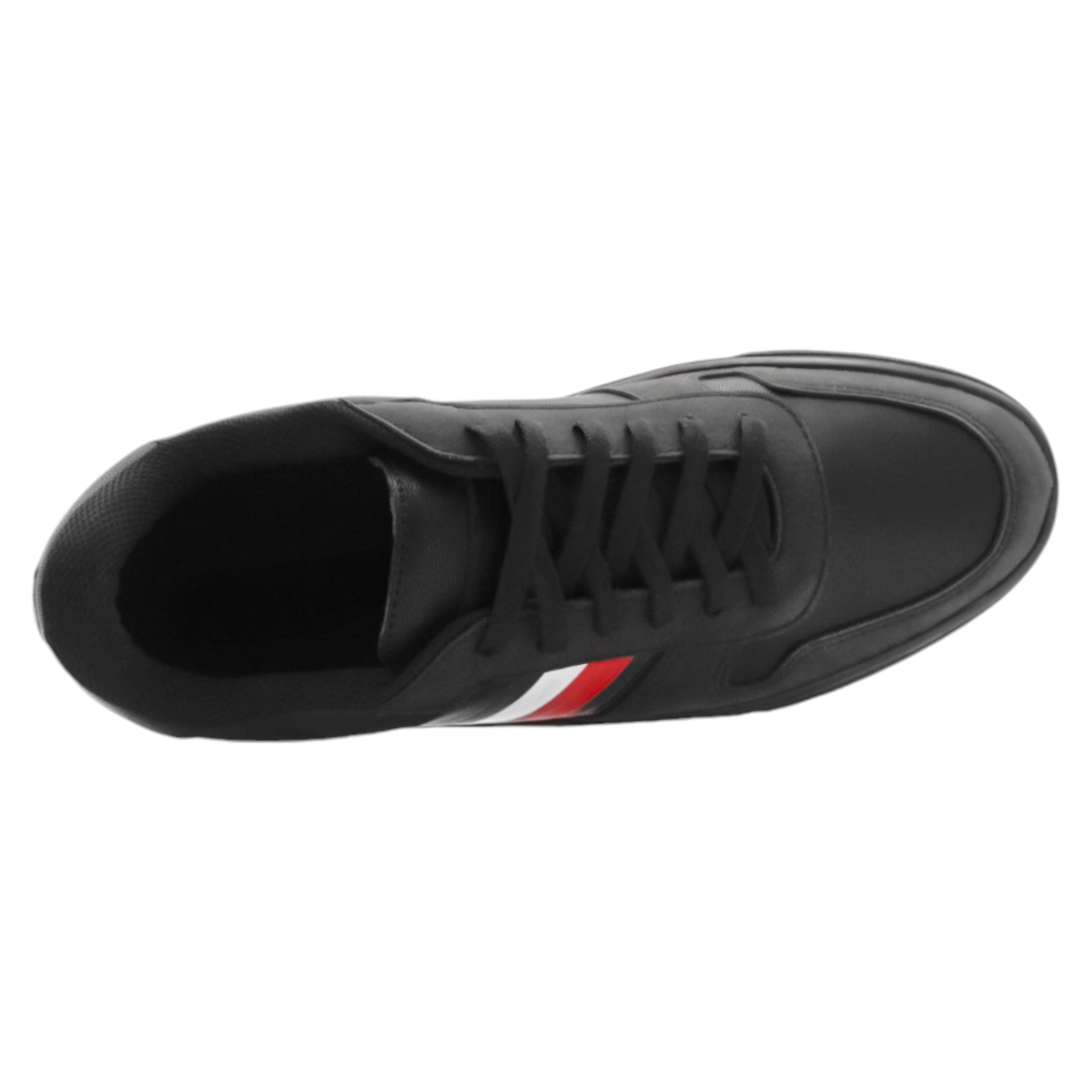 Tenis con cordones HILLS en Piel vegana - Negro