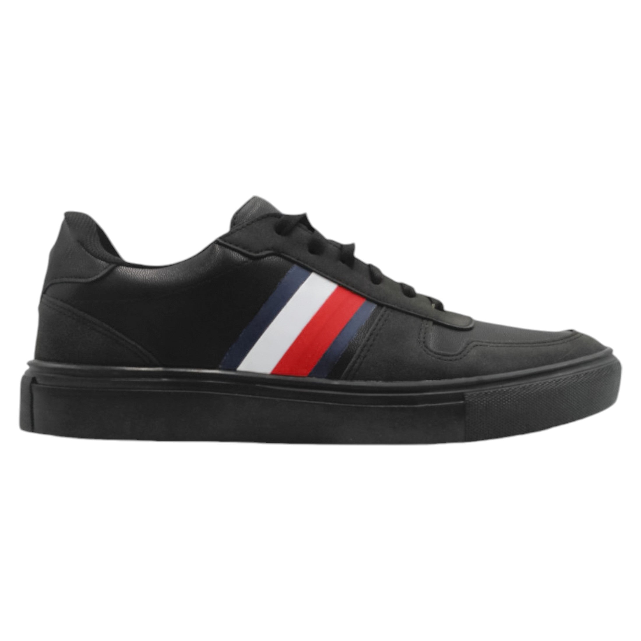 Tenis con cordones HILLS en Piel vegana - Negro