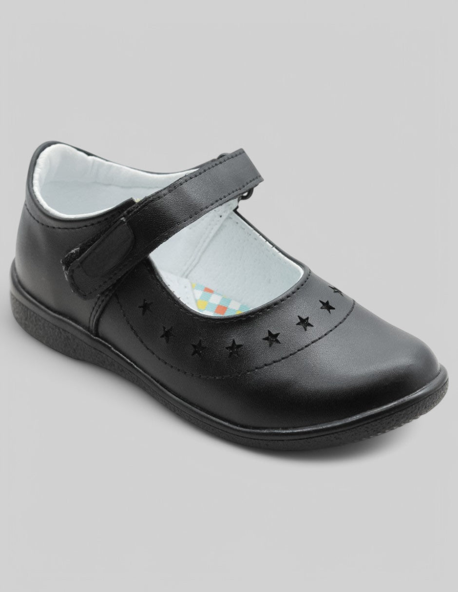 Escolar Exterior Piel Color Negro Para Niña De RBCOLLECTION