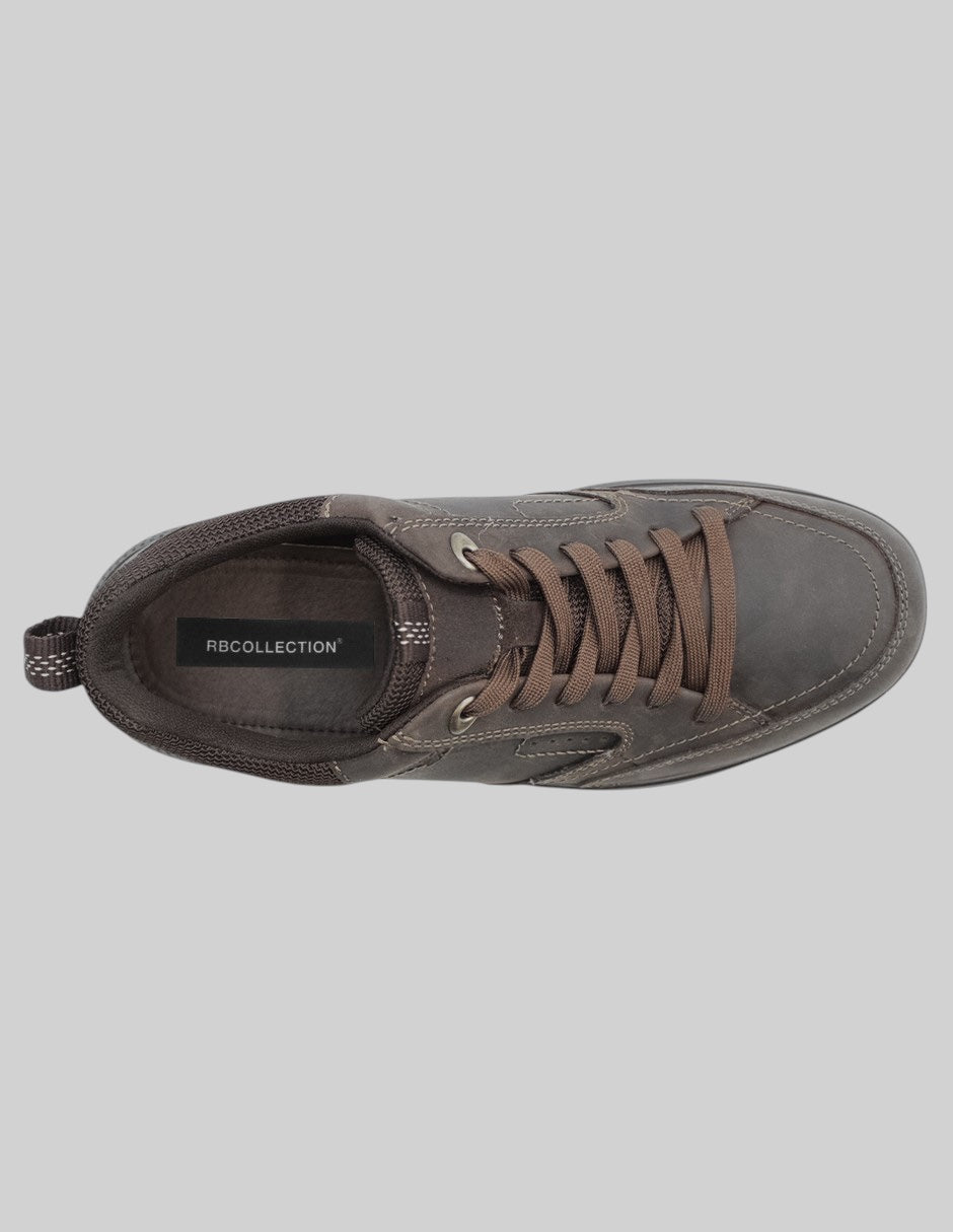 Zapato de confort Hand Made en Piel – Café