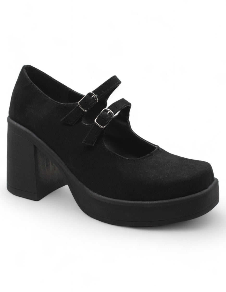 Zapatillas Exterior Gamuza sintética Color Negro Para Mujer De RBCOLLECTION