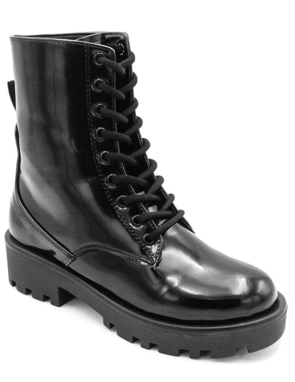 Botas casuales Exterior Charol Color Negro Para Mujer De RBCOLLECTION