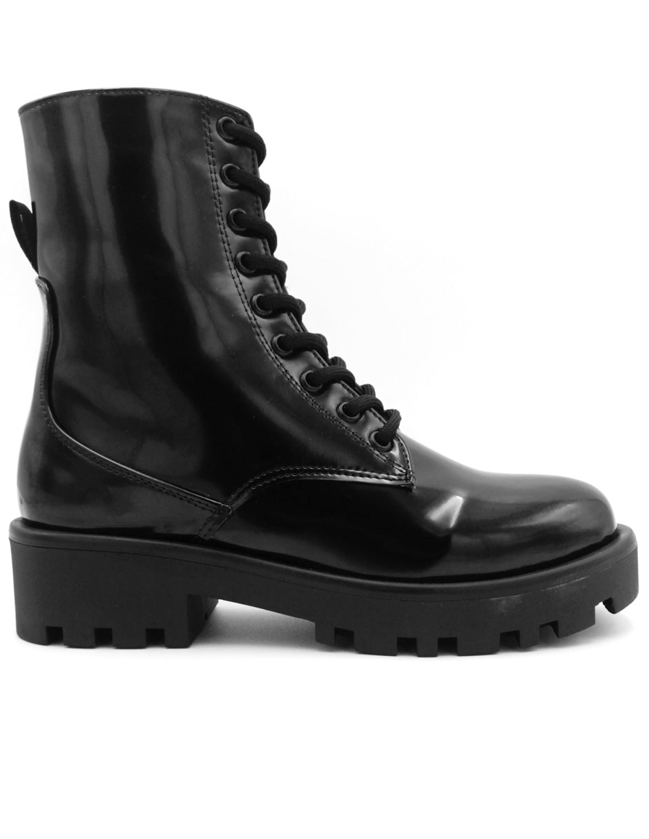 Botas casuales  en Charol - Negro