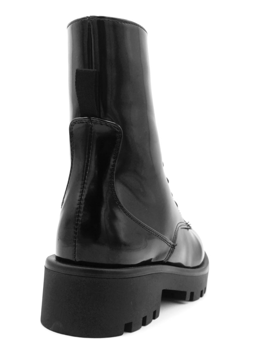 Botas casuales  en Charol - Negro