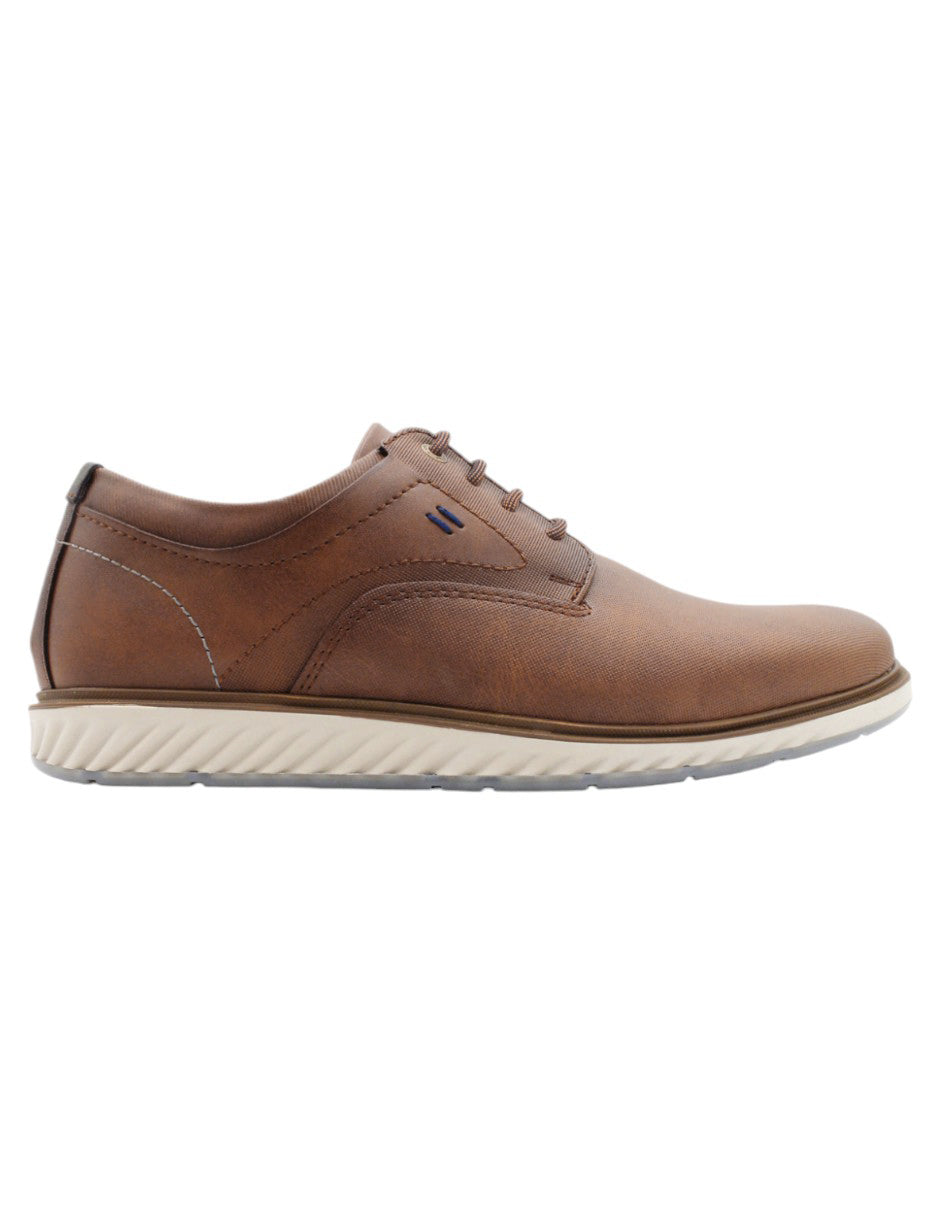 Oxfords  en Piel vegana - Café