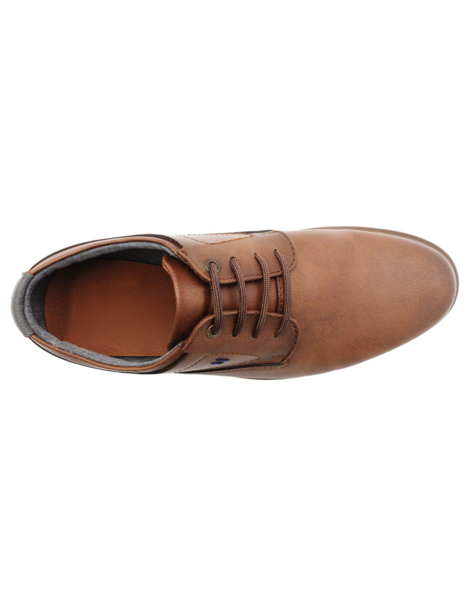 Oxfords  en Piel vegana - Café