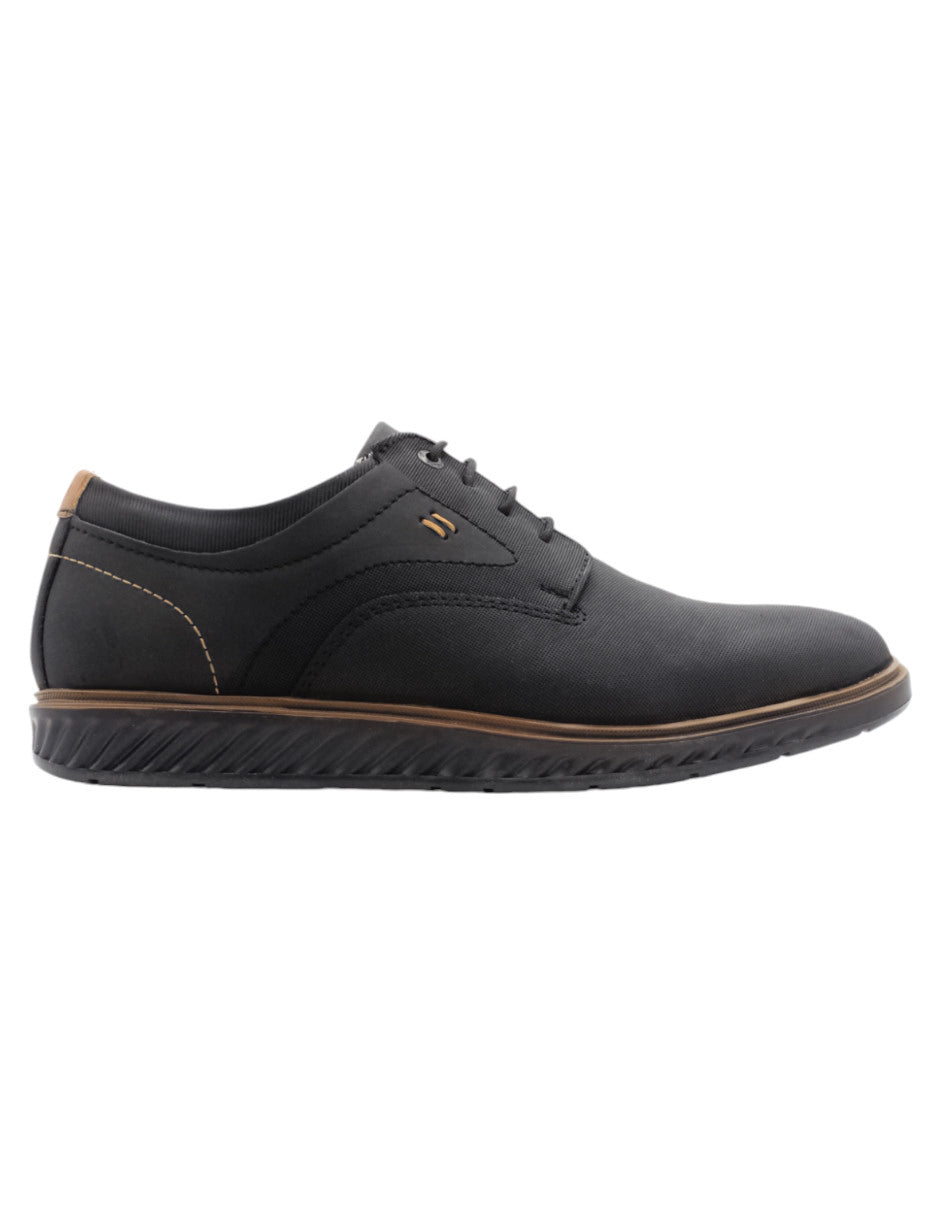 Oxford  en Textil - Negro