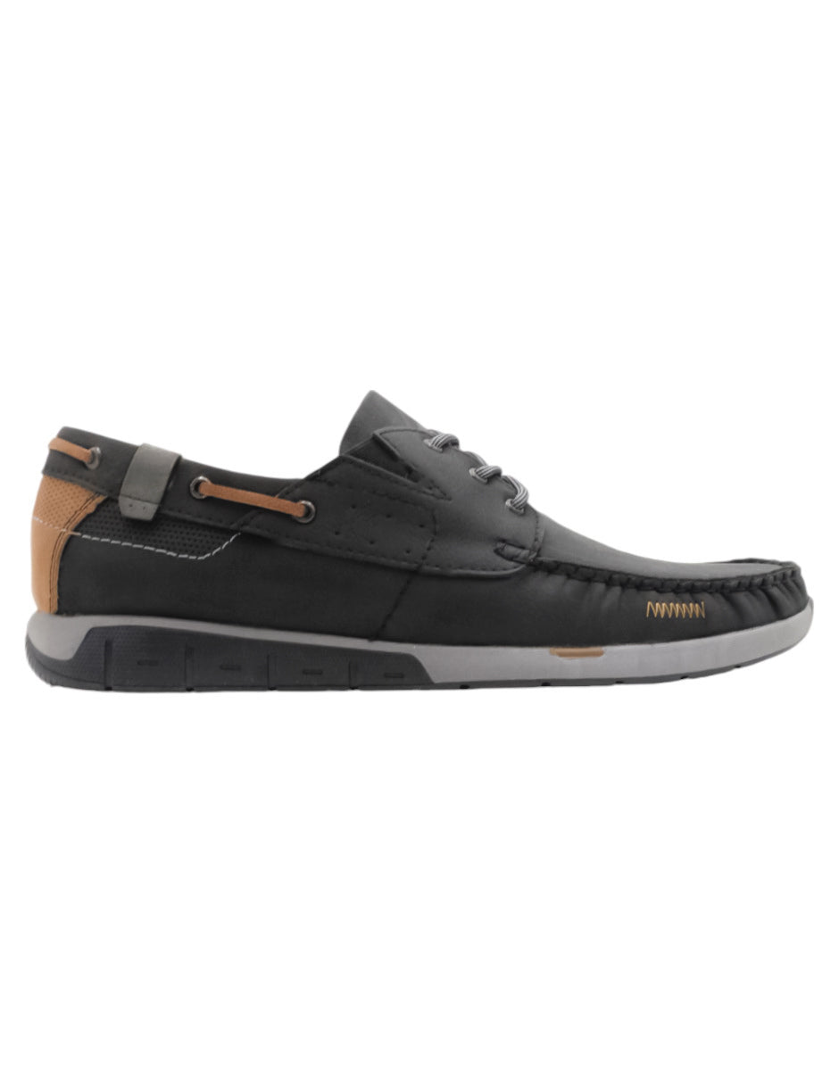 Mocasines  en Piel - Negro