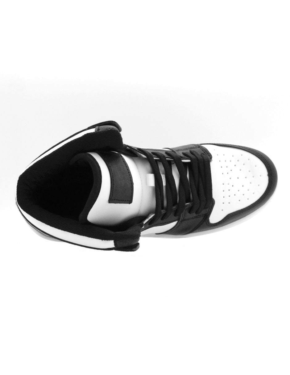 Tenis con cordones BEER en Sintético - Negro