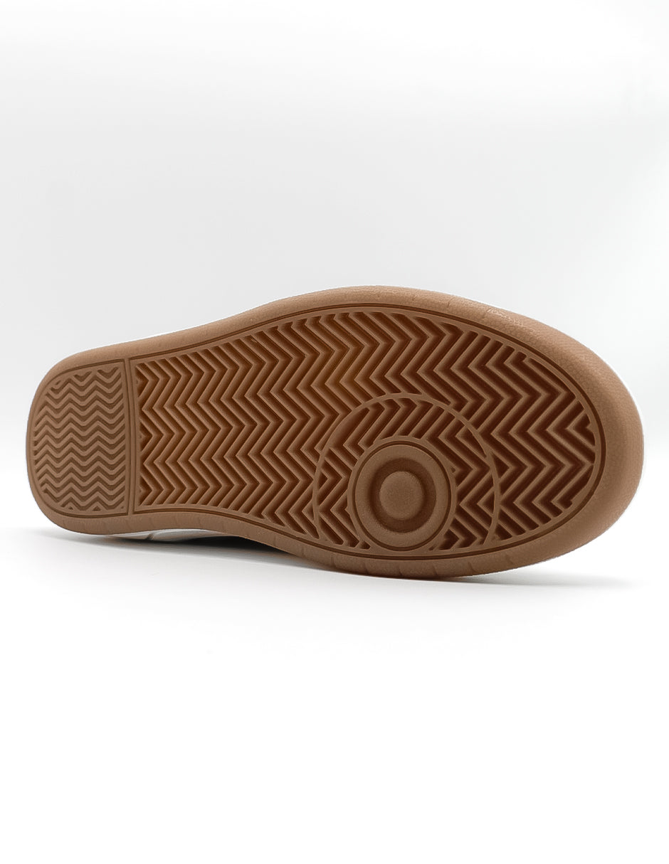 Tenis con cordones Bear en Piel vegana - Blanco